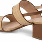 Chocolat Blu - Women Darla Double Strap Block Sandal