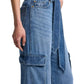 7 For All Mankind - Dream Cargo Palazzo Denim Jeans