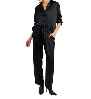 Bella Dahl - Textured Silky Trouser Pants