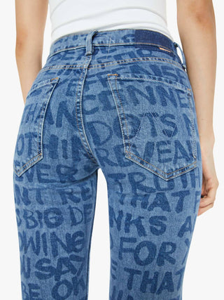 Mãe - Calça Jeans Smarty Pants Skimp Straight