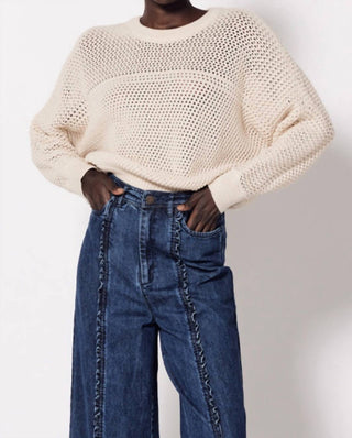 Cleobella - Kiara Open Stitch Organic Cotton Sweater