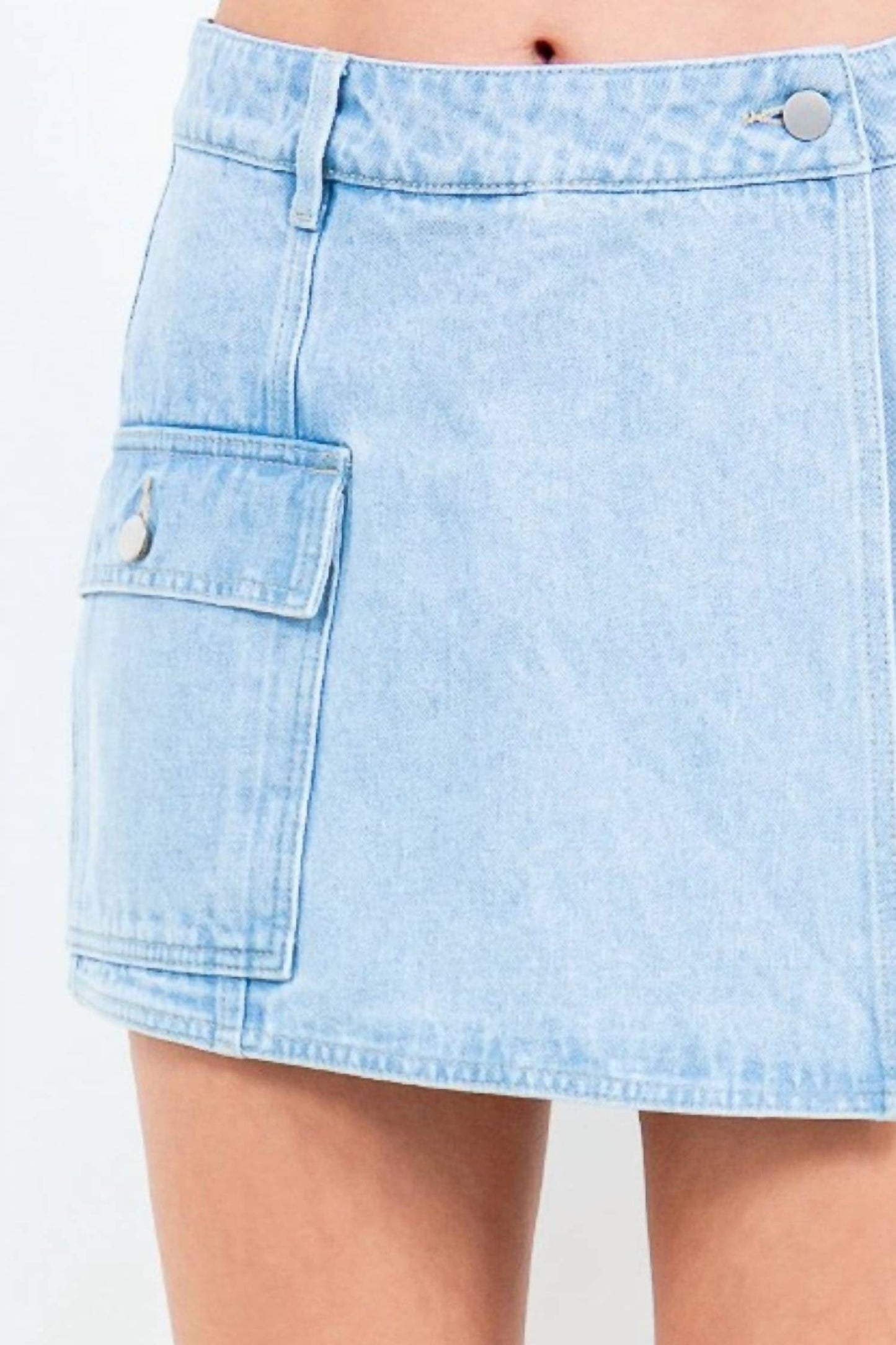 American Bazi - Chic Cargo Pocket Mini Skort