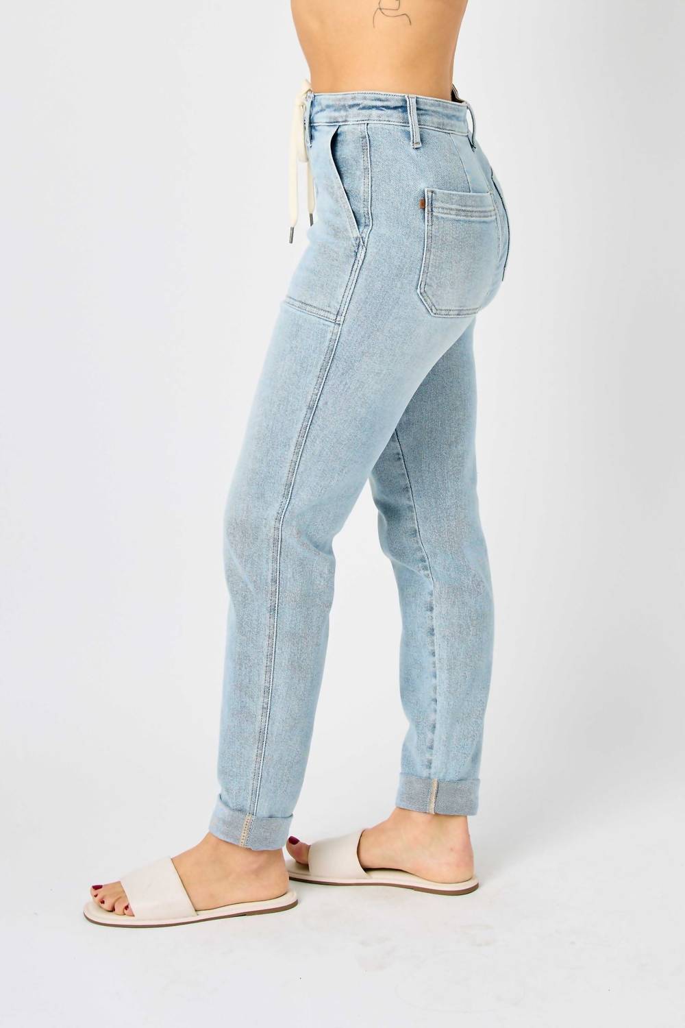 Judy Blue - High Waist Vintage Jogger Pants