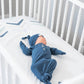 Fawn & Foster - Baby Organic Knotted Gown + Top Knot Hat