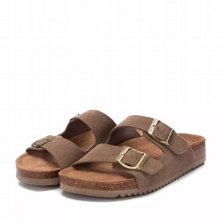 Xti - Sandálias femininas com fivela dupla