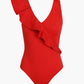 Adelyn Rae - Palmas Asymmetrical Ruffle Bodysuit