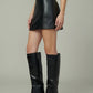 Joe'S Jeans - Vegan Leather Mini Skirt