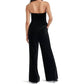 Steve Madden - Women's Swanilda Velvet Strapless Jumpsuit