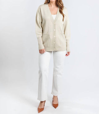 Lanhtropy - Cardigan Aspen Lurex