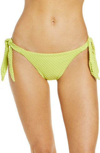 Seafolly Riviera Hipster Side Tie Bikini Bottoms - Wild Lime