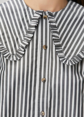 Ganni - Vestido Mini Camisa