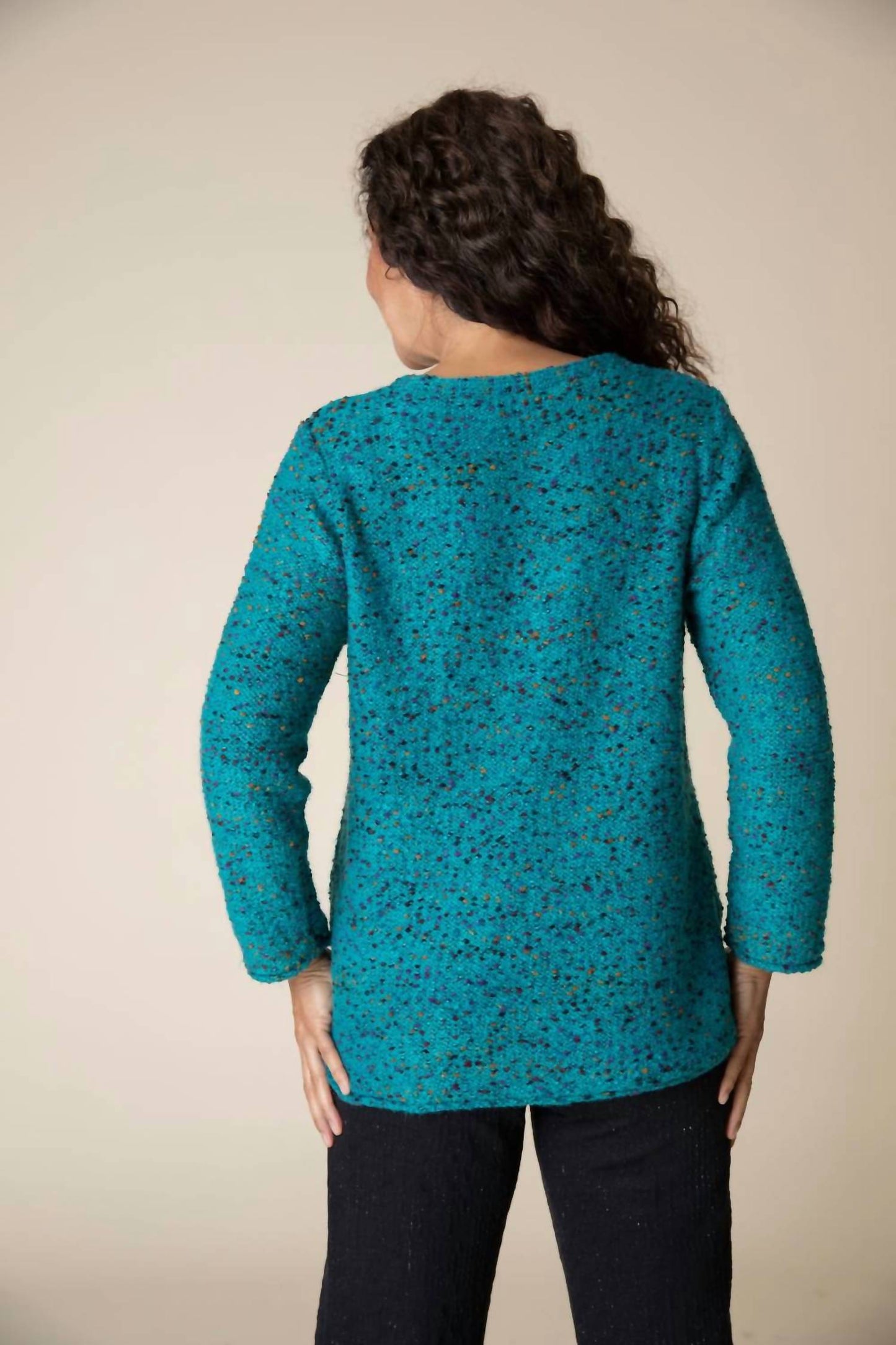 Habitat - Confetti Yarn Funnel Pullover Top