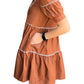 Entro - Scallop Trim Dress