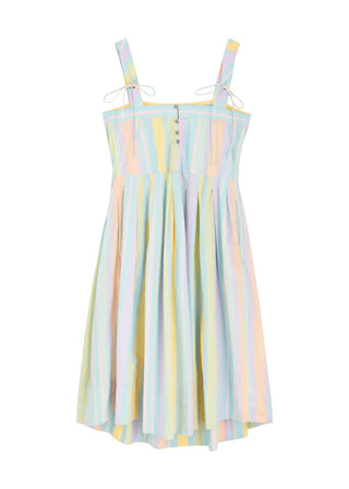 Free People - Primavera Stripe Midi Dress