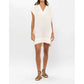 Oliphant - V-neck Roll Sleeve Mini