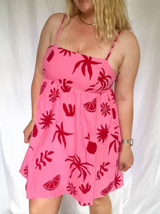 Le Lis - Vestido curto babydoll feminino