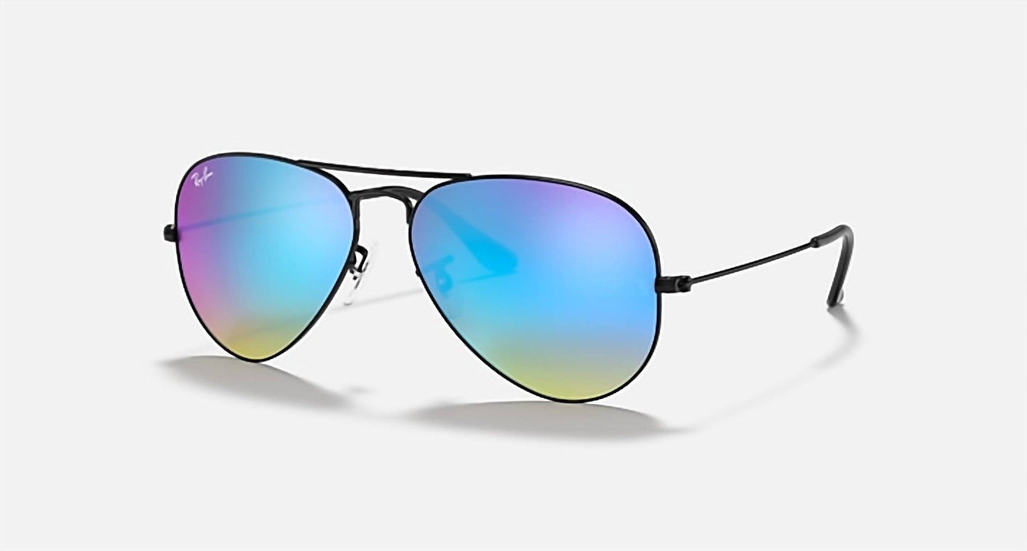 Ray Ban - Aviator Medium Non Polarized Sunglasses Rb3025 - 002 - 4o