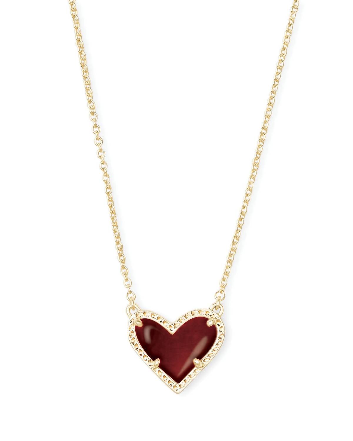 Kendra Scott - Women's Uvalde Ari Heart Necklace