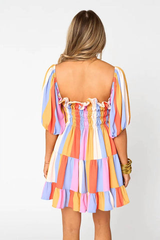 Buddylove - Minivestido Spencer Listrado
