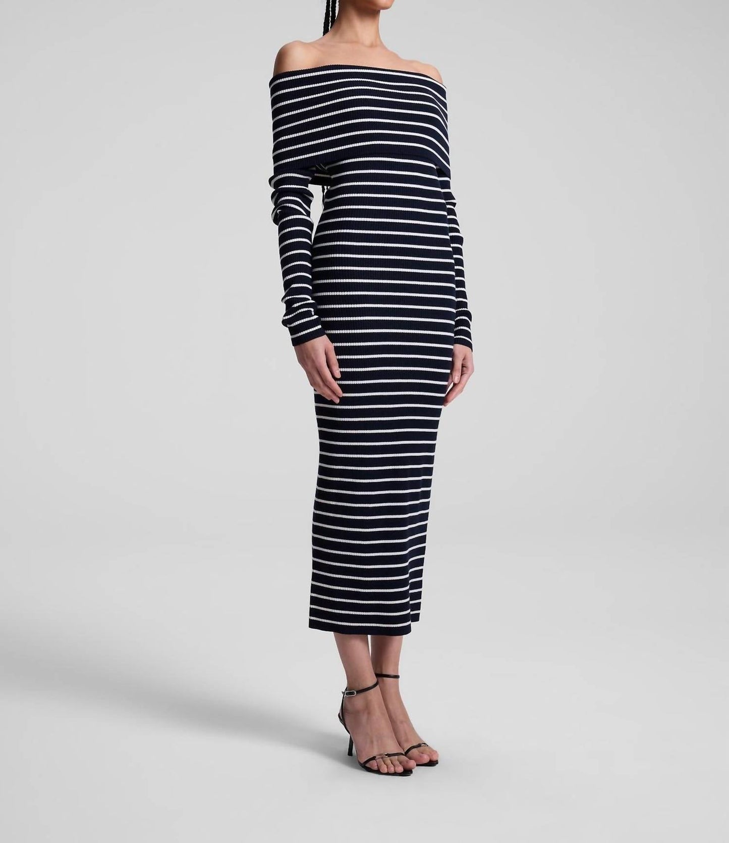 A.L.C. - Evelyn Merino Off Duf Shoulder Midi Dress