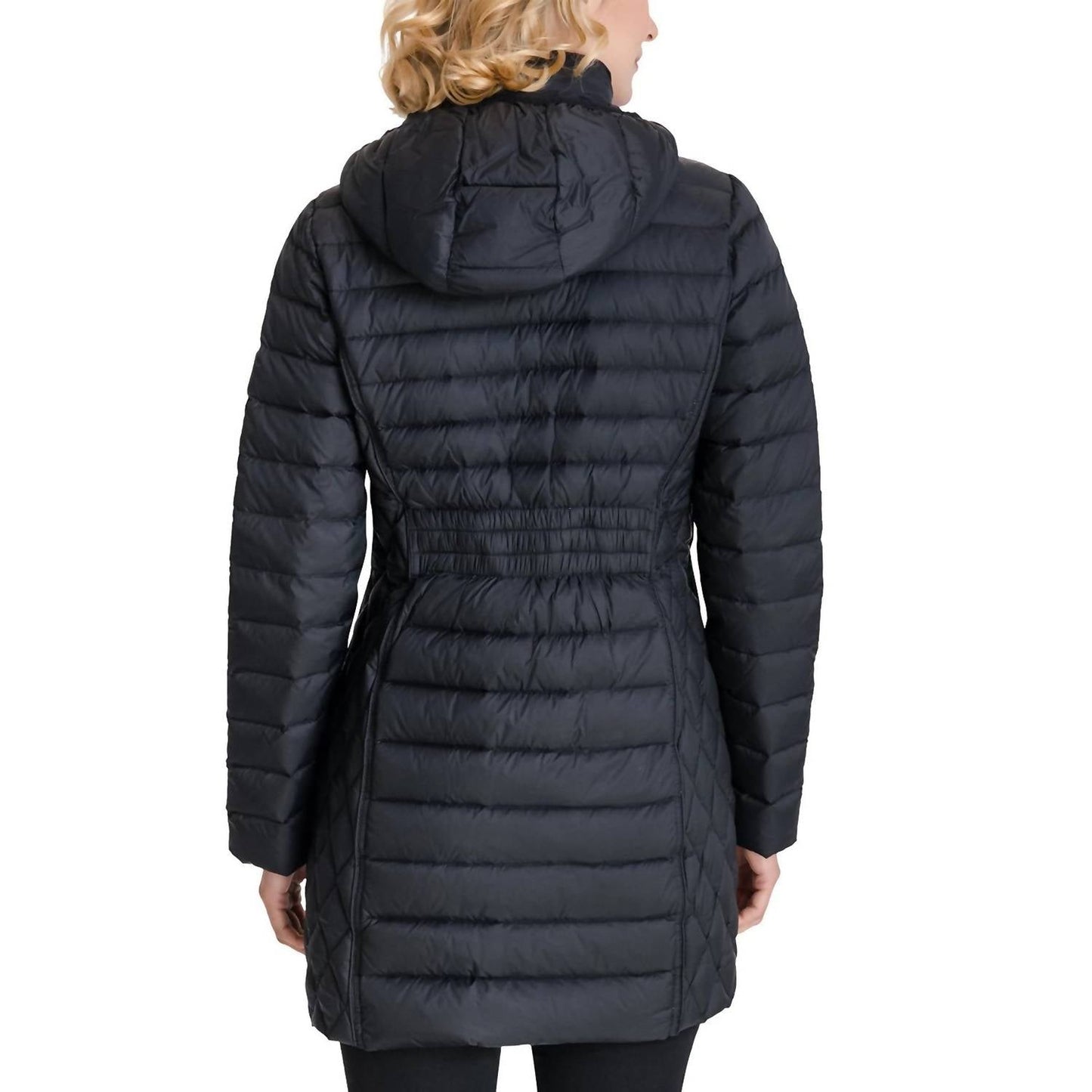 Michael Kors - Hooded Down Packable Jacket Coat with Removable Hood