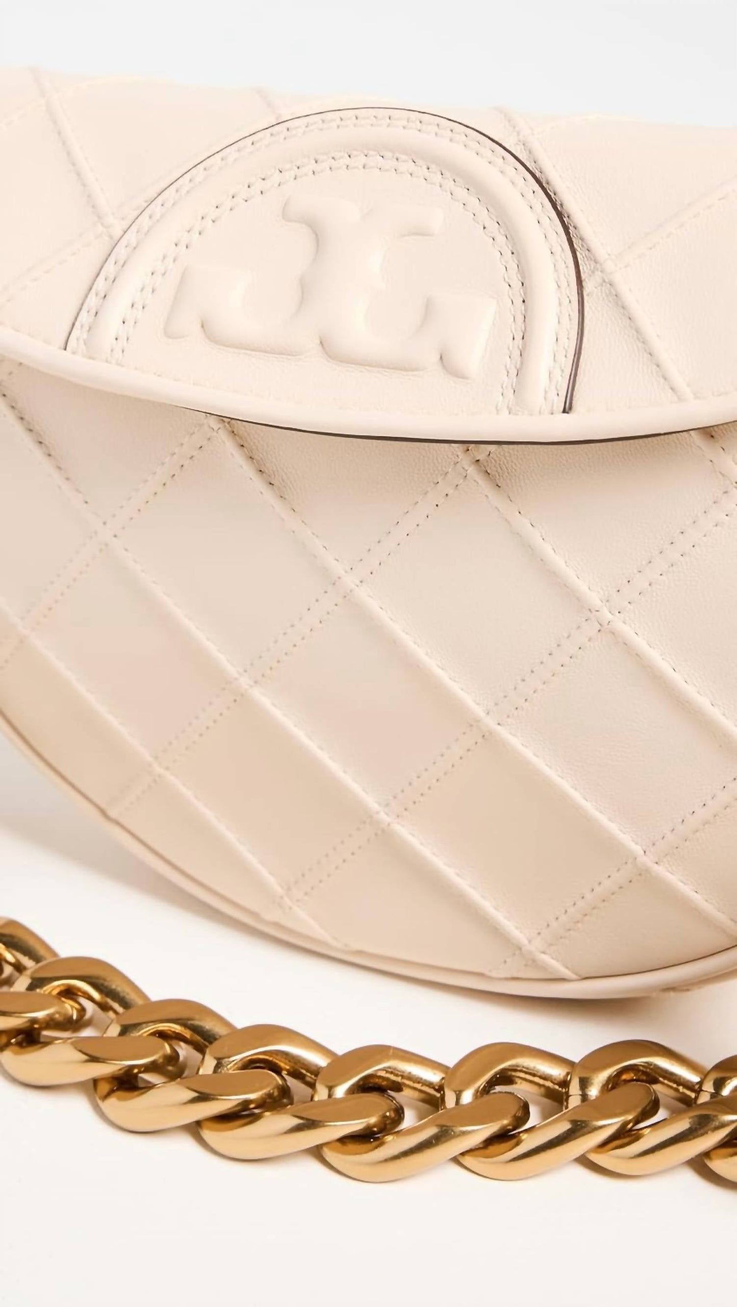 Tory Burch - Fleming Soft Mini Crescent Shoulder Bag