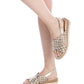 Xti - Women's Woven Slingback Sandals