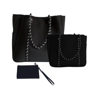 Five Love - Bolsa tote pequena para remo de pickleball feminino Courtside