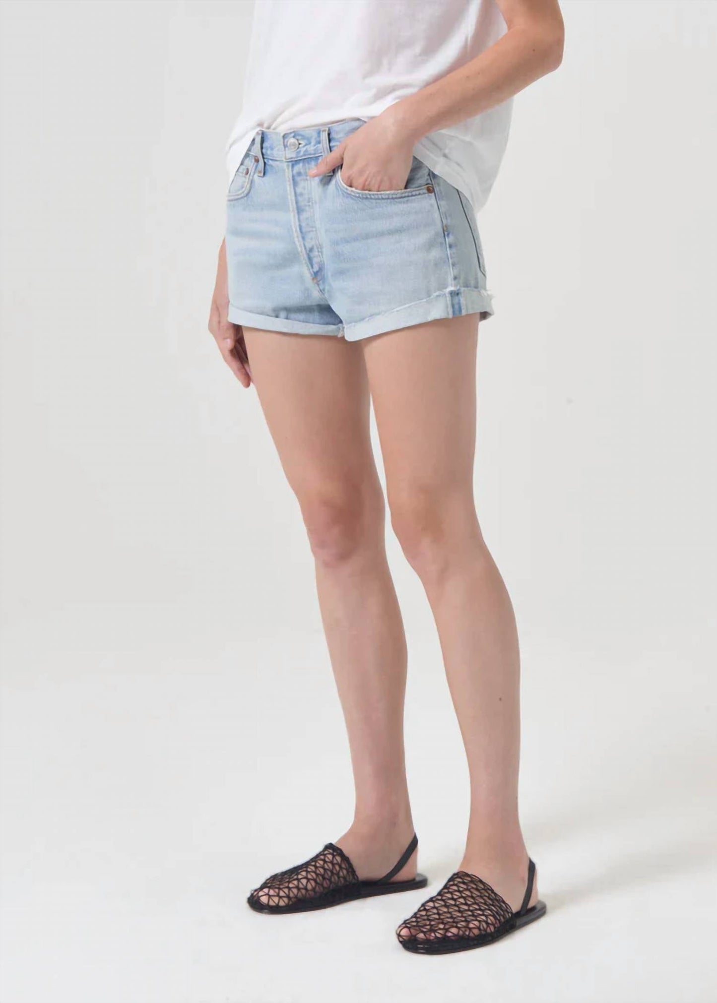 Agolde - Parker High Rise Jean Short