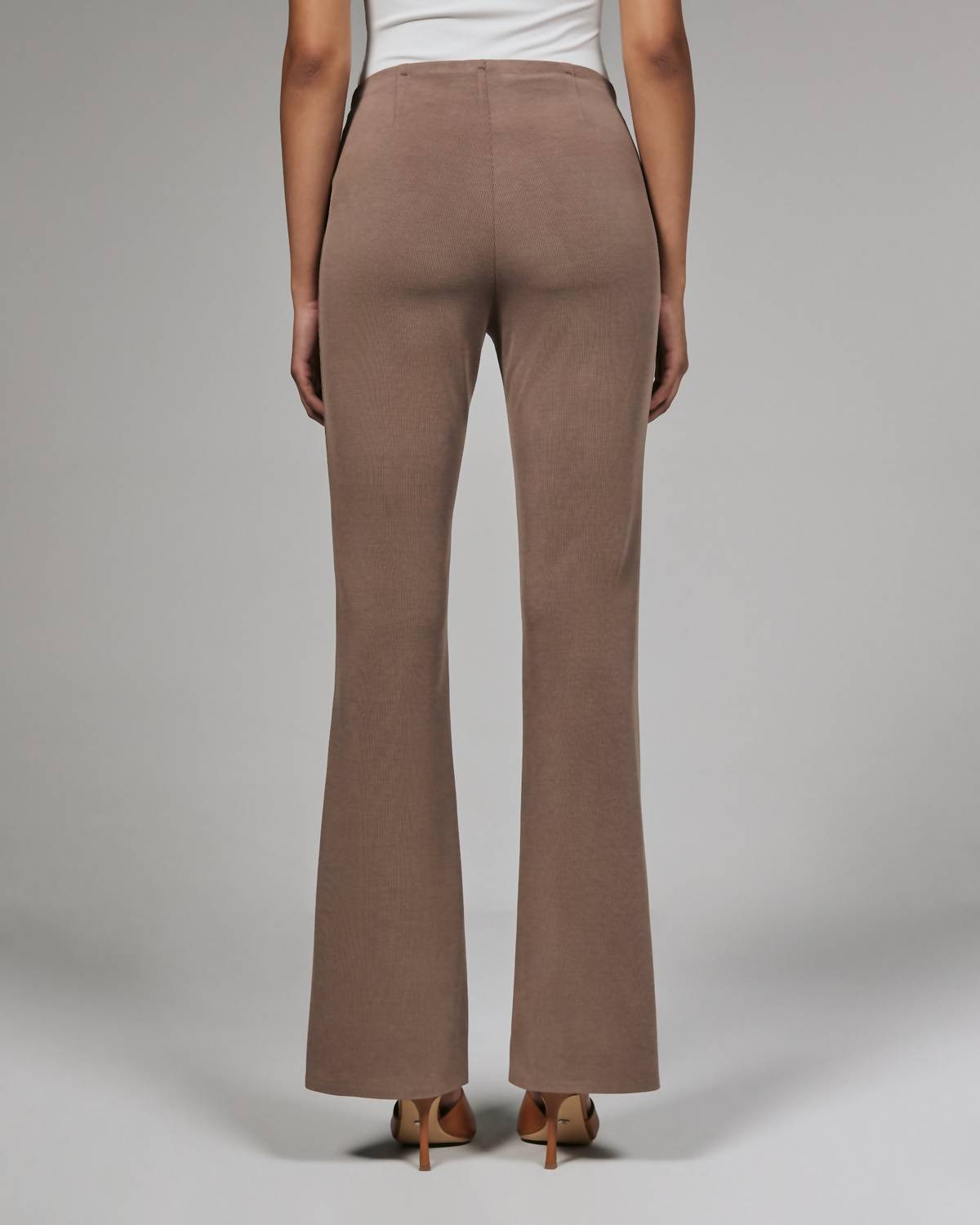 7Diamonds - Rev Ribbed Flare Pants