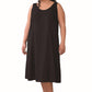 On The Plus Side - Plus Size Cotton Tank Dress