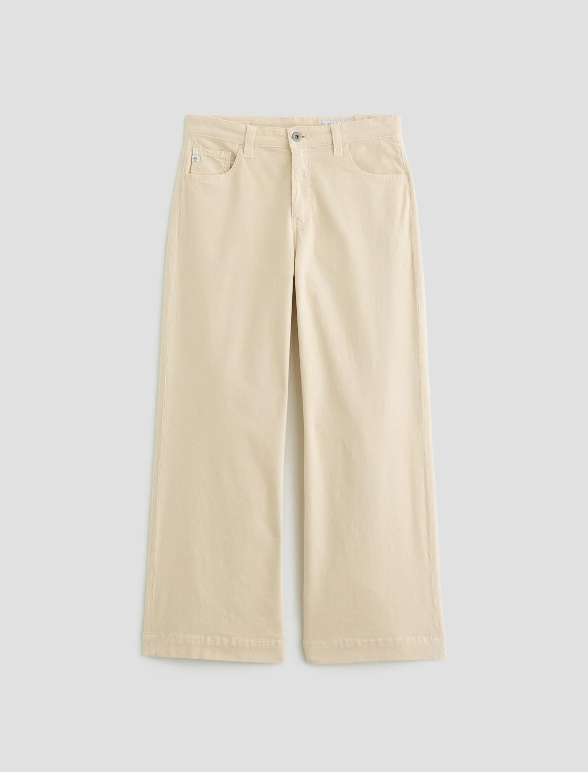 Ag Jeans - Saige Wide Leg Crop Corduroy Pants