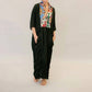 Alembika - Paisley Bib Crinkle Maxi Dress