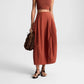 A.L.C. - Veda Stretch Cotton Midi Skirt