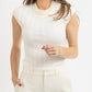 Bibi - Vivi Pearl Trim Top