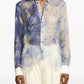 Ralph Lauren - Nancie Gazaar Floral Silk Shirt