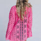 Pol - Crochet Button Down Sweater