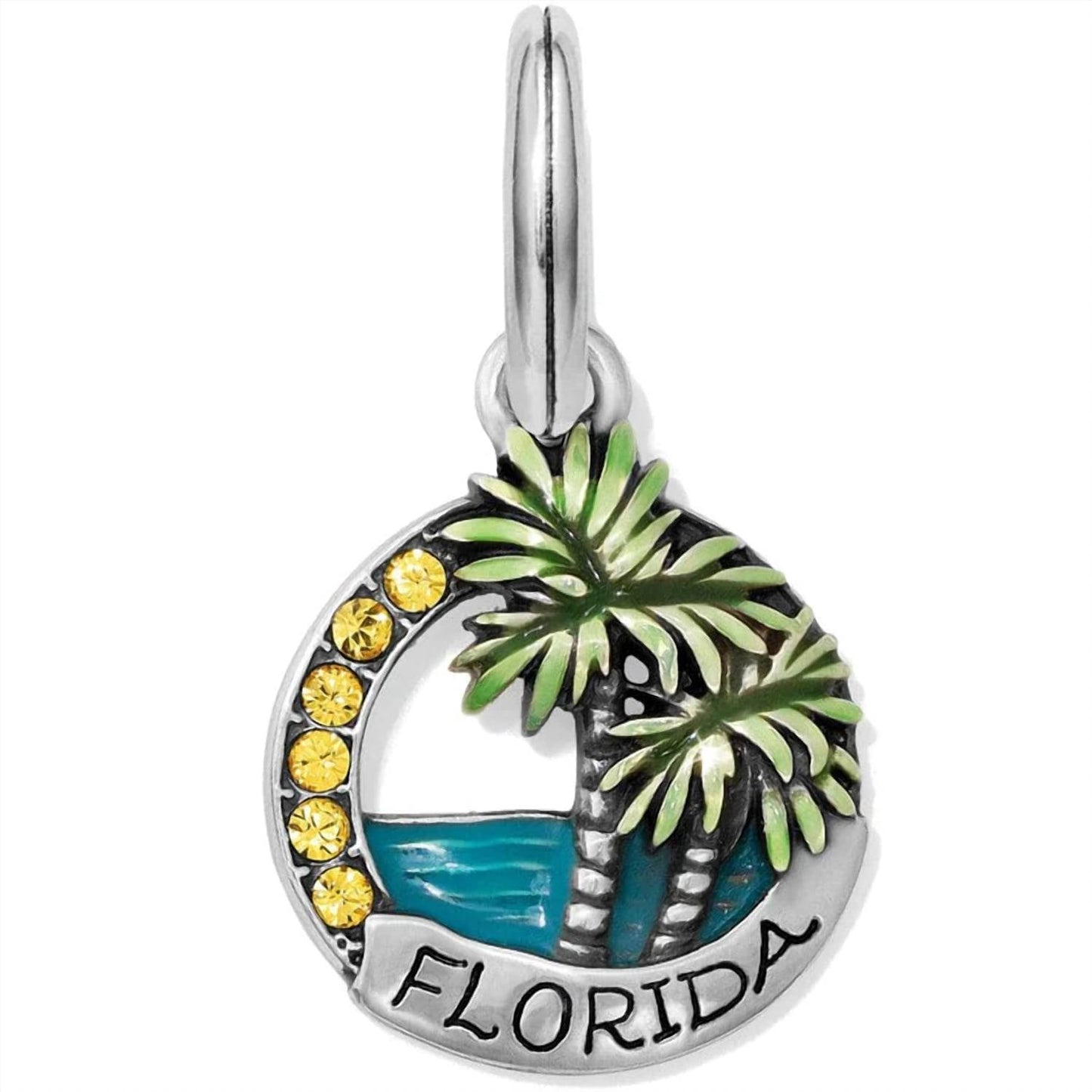 Brighton - Women's Florida State Crystal Charm