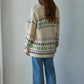 By Together - fair isle cardigan sweater