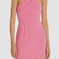 French Connection - Whisper Xover Halter Neck Dress