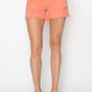 Trendsi - Risen Full Size High Waist Ripped Denim Shorts