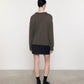 Enza Costa - CHUNKY COTTON LONG SLEEVES CREWNECK SWEATER