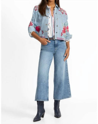 Johnny Was - TALULLA CROPPED DENIM JACKET