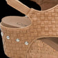 Corkys Footwear - Women's Woven Carley Wedge Sandals