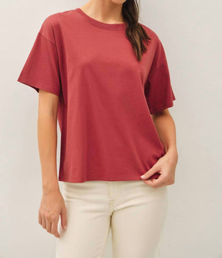 Be Cool - Women's Cotton Jersey Oversized Crop Shirt