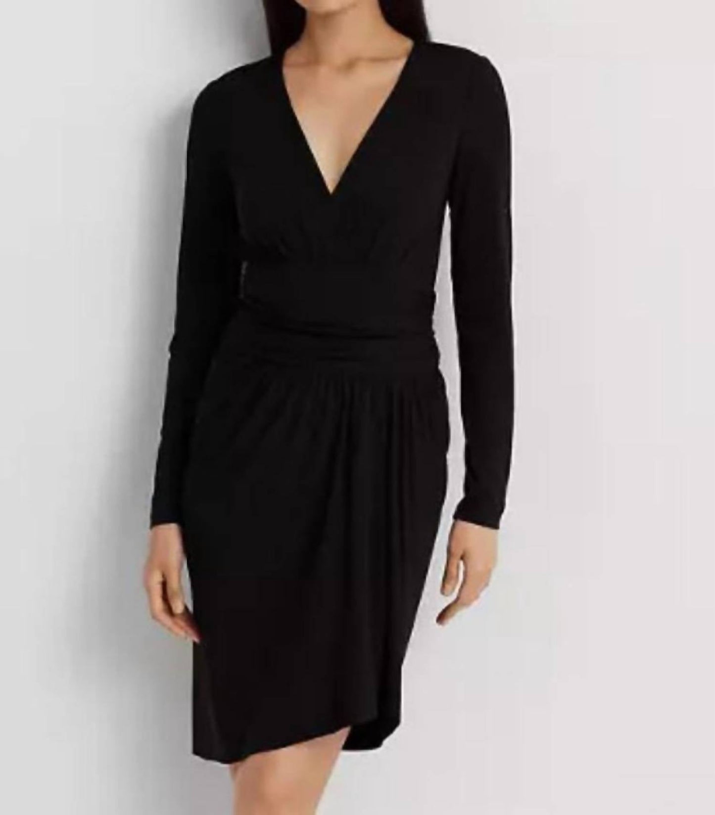 Ralph Lauren - Ruched Cocktail Dress