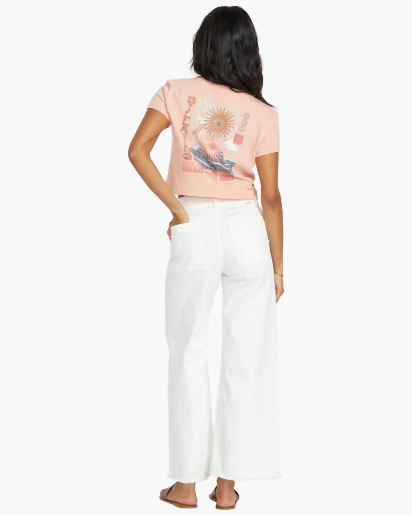 Billabong - Free Fall Wide Leg Denim Trouser