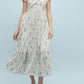 Daisy - Esther Floral Cinched Midi Dress