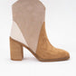 Ccocci - Women's Kendall Tri-tone Heeled Bootie