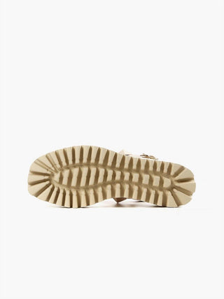 Sandália Flatform All Black - Pirâmide com Tachas